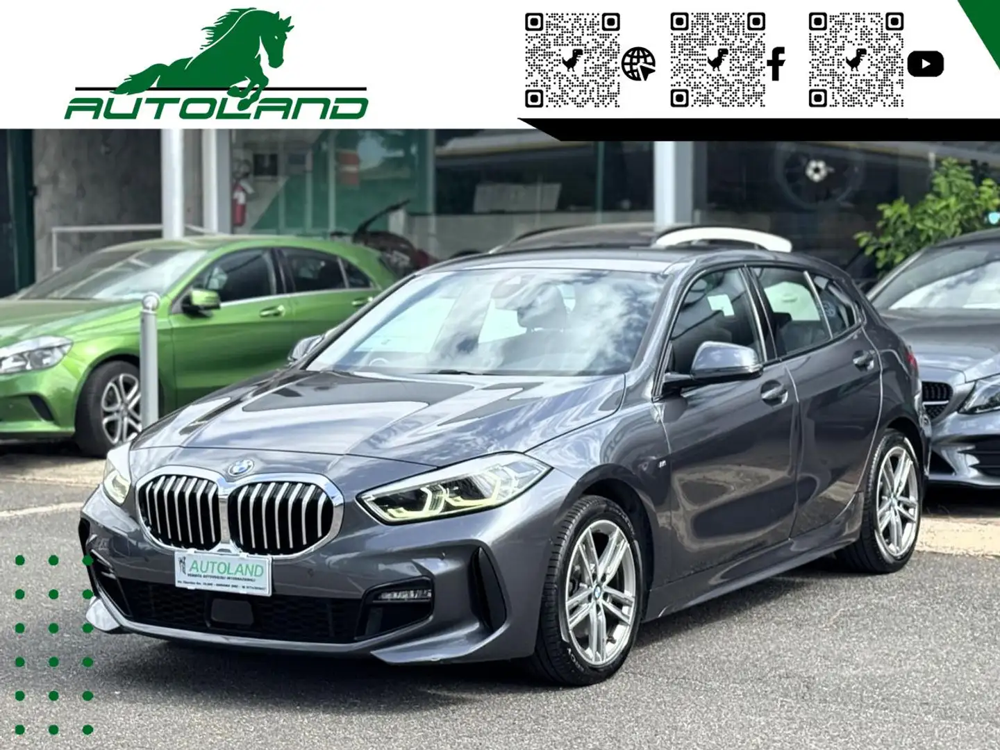 BMW 116 d 5p. Msport 116 CV Shadow-Line Cerchi17" Gris - 1