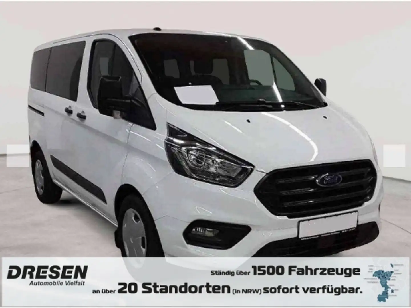 Ford Transit Custom Kombi 9-Sitzer 320L1 Trend 2.0 TDCi DoppelKlima Te Beyaz - 1