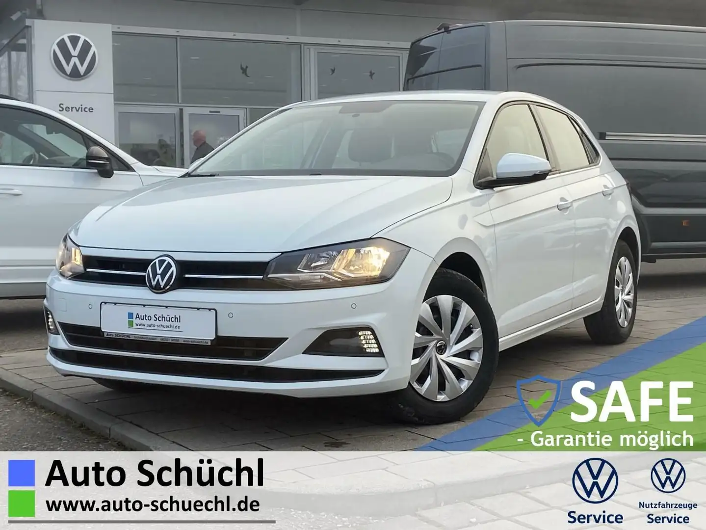 Volkswagen Polo 1.6 TDI COMFORTLINE PDC+DAB+BLUETOOTH+KLIMA Weiß - 1