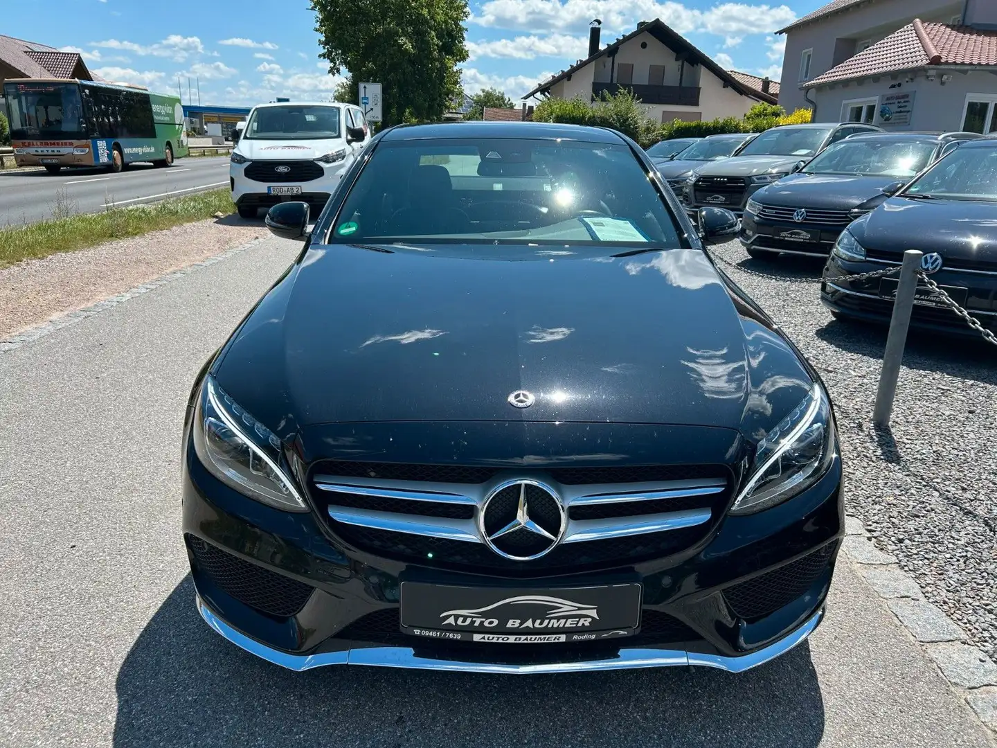 Mercedes-Benz C 250 Lim.  BlueTec / d 4Matic AMG-Line Schwarz - 2