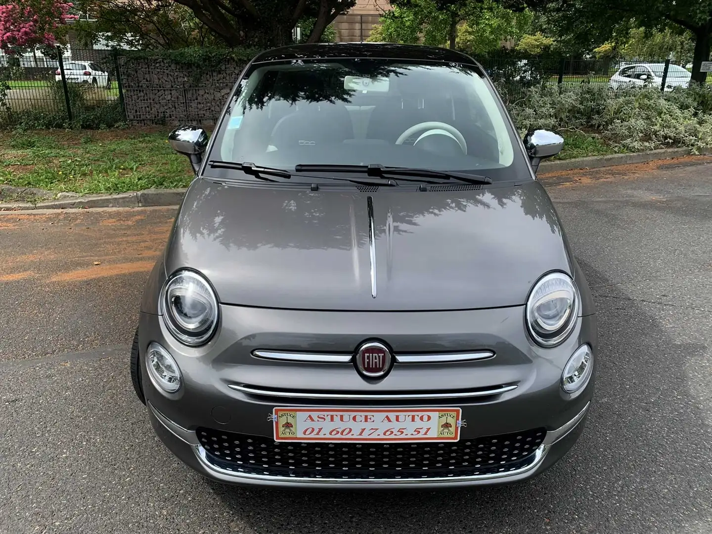 Fiat 500e 1.2 8V 69CH ECO PACK LOUNGE Gris - 2