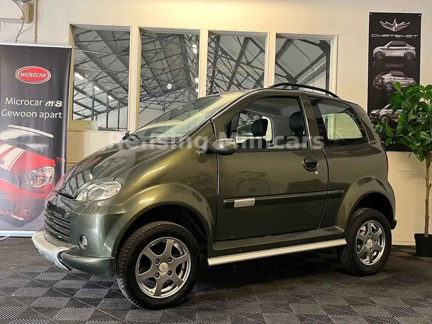 Microcar JDM ABACA Mountian SUV Mopedauto Minicar 45 KM Зелений - 1