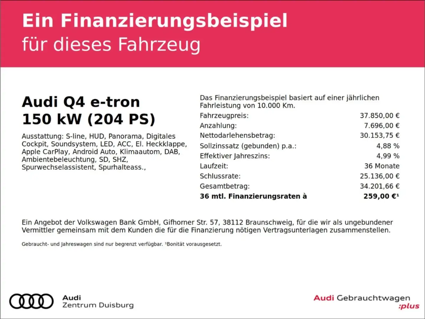 Audi Q4 e-tron 40 basis 2 X S-Line Panorama Wit - 2