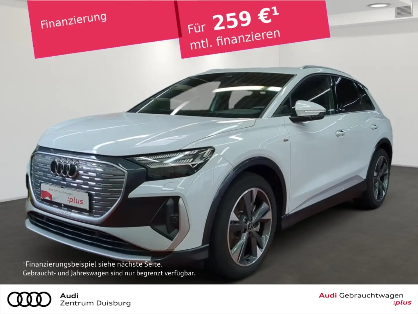Audi Q4 e-tron 40 basis 2 X S-Line Panorama Wit - 1