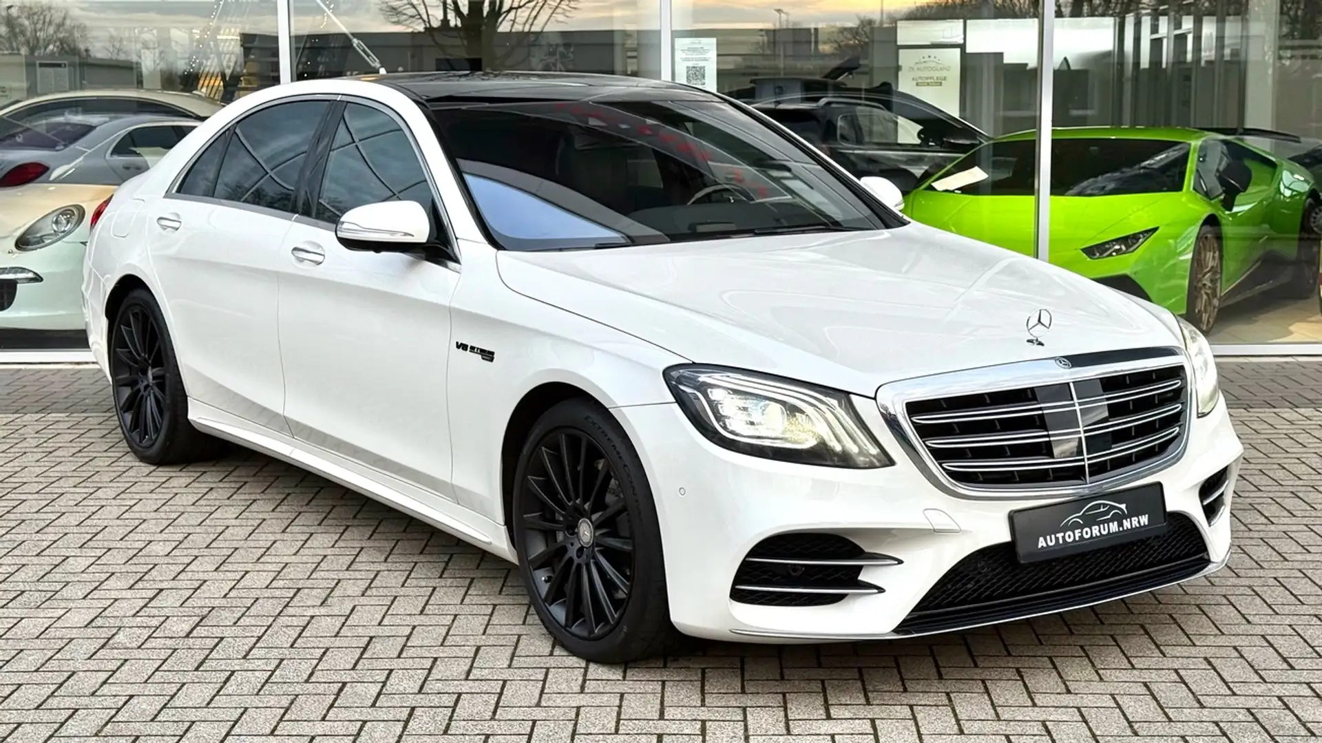 Mercedes-Benz S 560 E S 560 L 4Matic - Massage - Headup - Burmester Weiß - 1