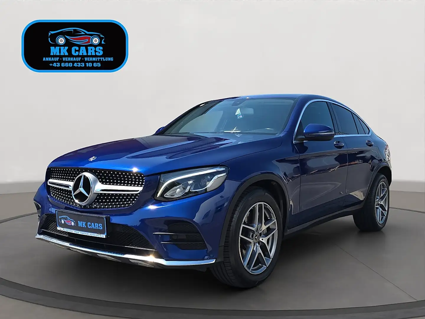 Mercedes-Benz GLC 220 d Coupé 4MATIC Aut. Blau - 1