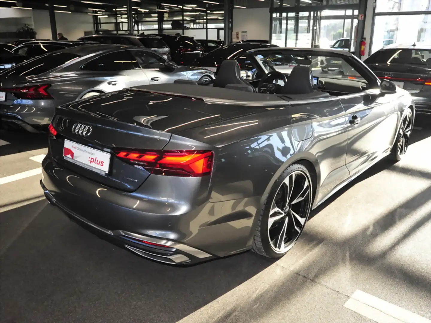 Audi A5 40 TFSI quattro S line Navi Matrix B&O Memory Gris - 2
