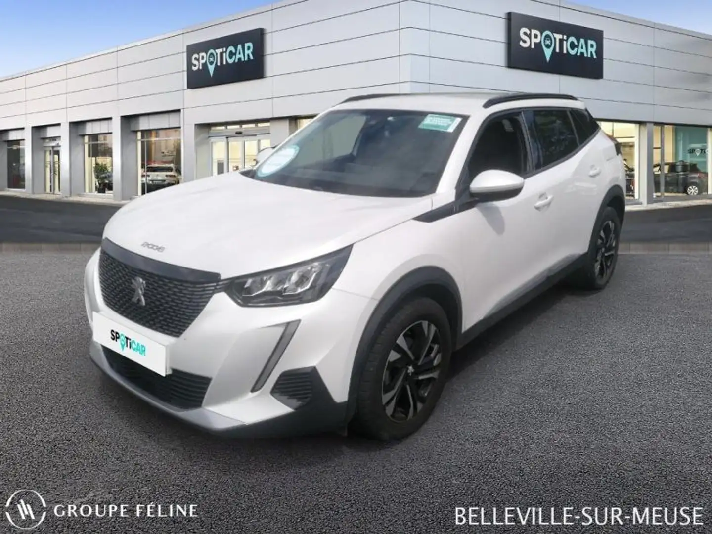 Peugeot 2008 1.2 PureTech 130ch S\u0026S Allure EAT8 Wit - 1