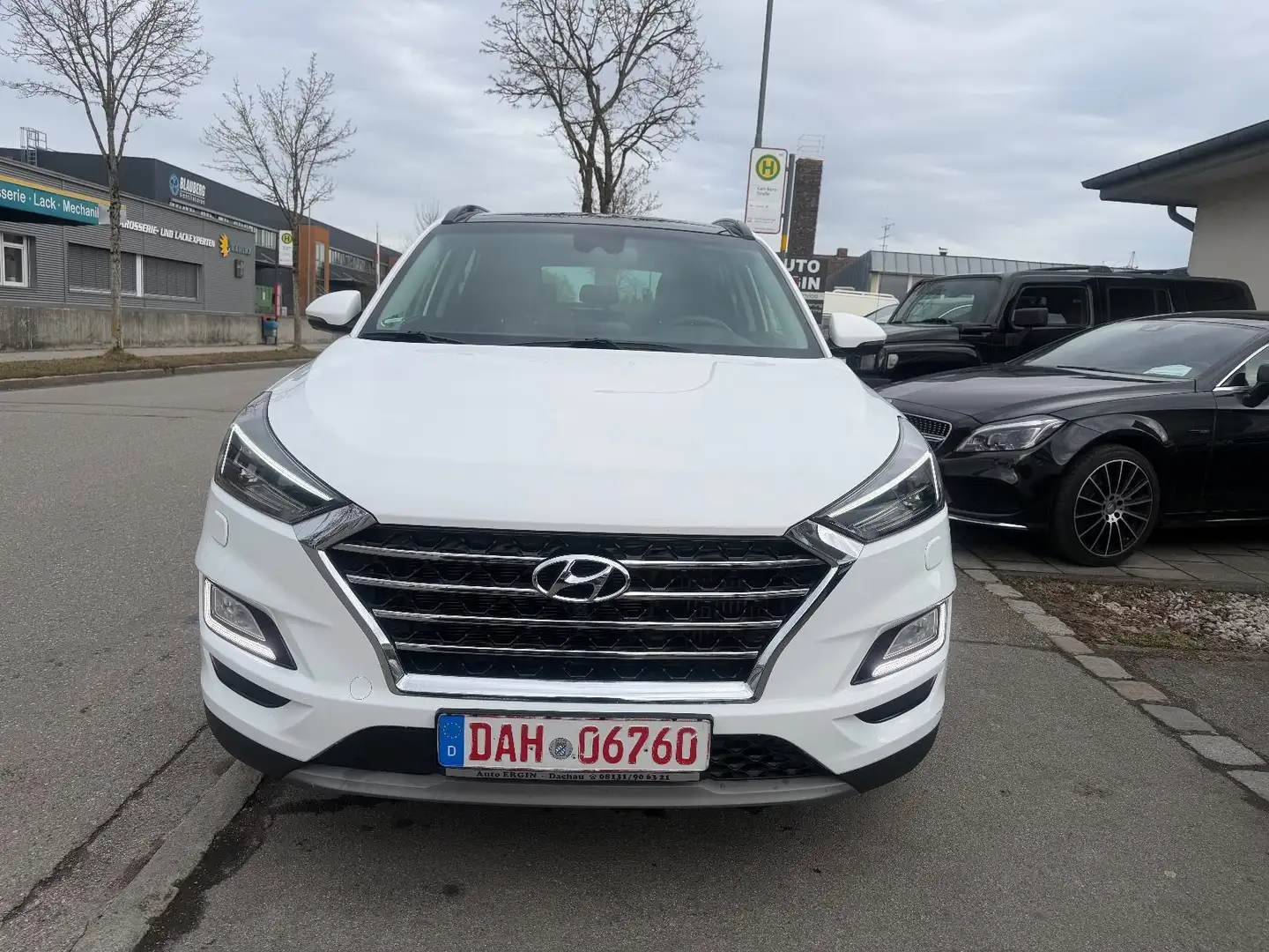 Hyundai TUCSON 1.6 T-GDI Premium 4WD Blanc - 1