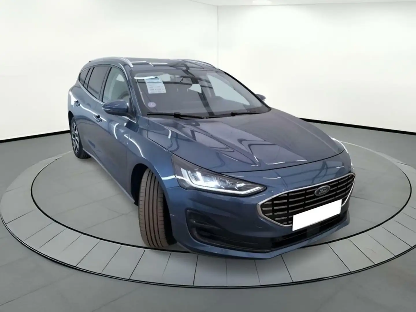Ford Focus BREAK 1.0 FLEXI MHEV 125 TITANI X BUSIN Bleu - 2