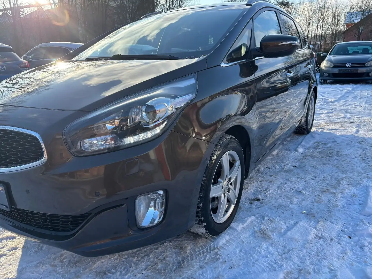 Kia Carens Spirit 7 Sitze Navi Kamera 1-Hand Brun - 2