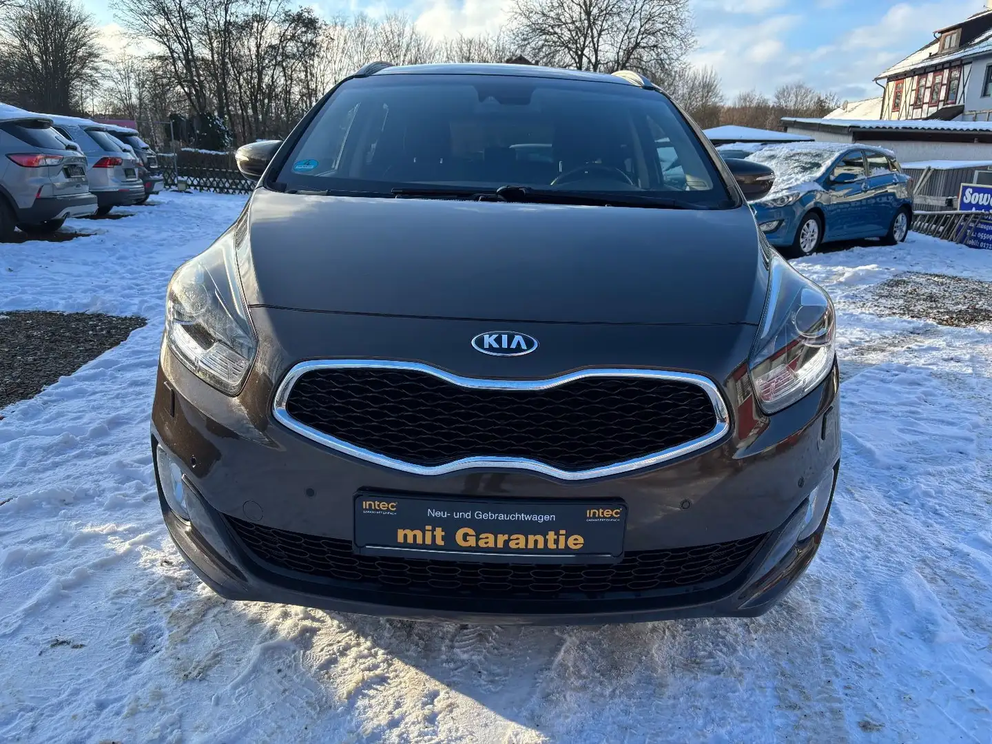 Kia Carens Spirit 7 Sitze Navi Kamera 1-Hand Brun - 1