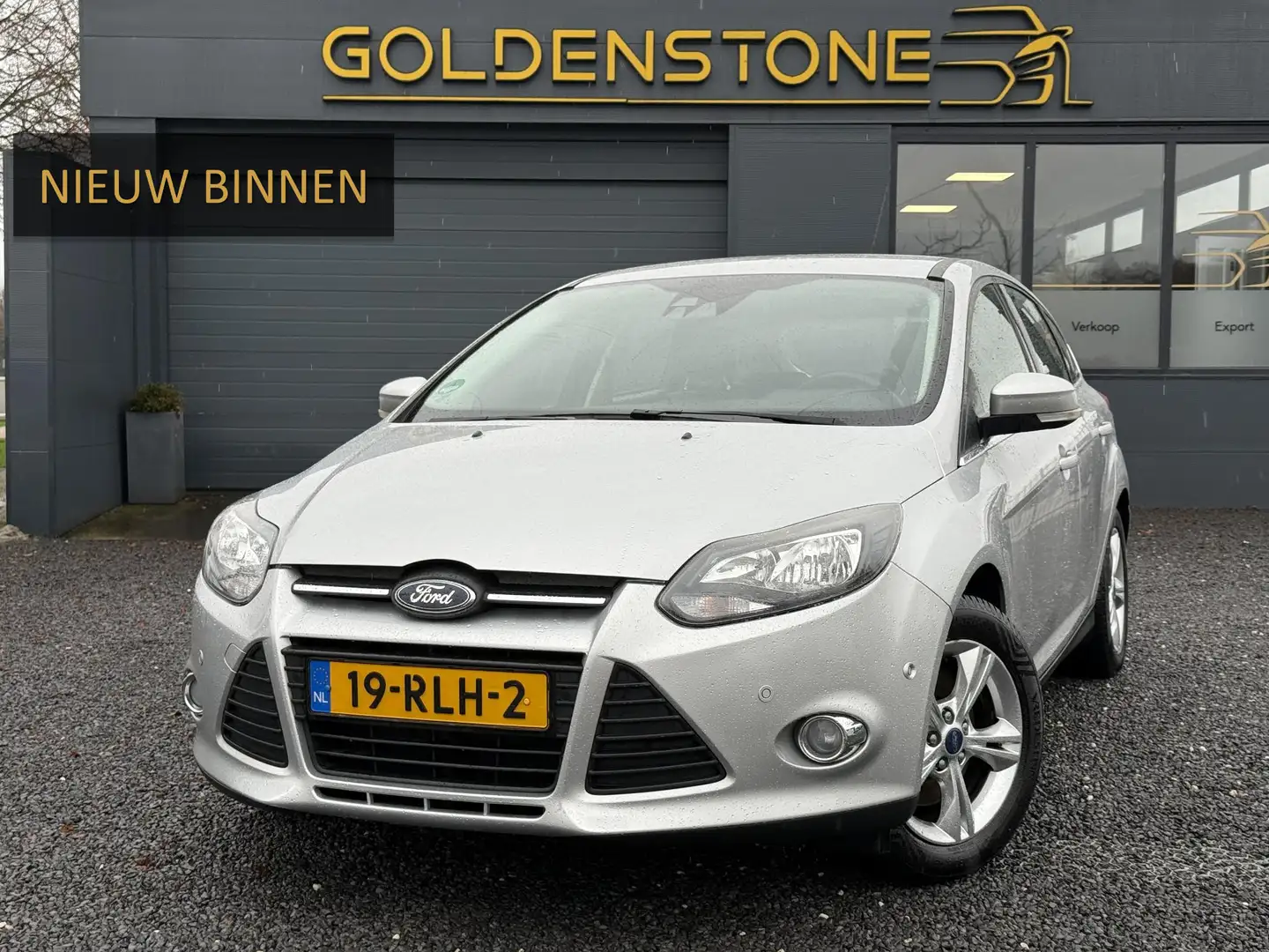 Ford Focus 1.6 EcoBoost Trend Sport Dealer Onderhouden,150pk, Grijs - 1