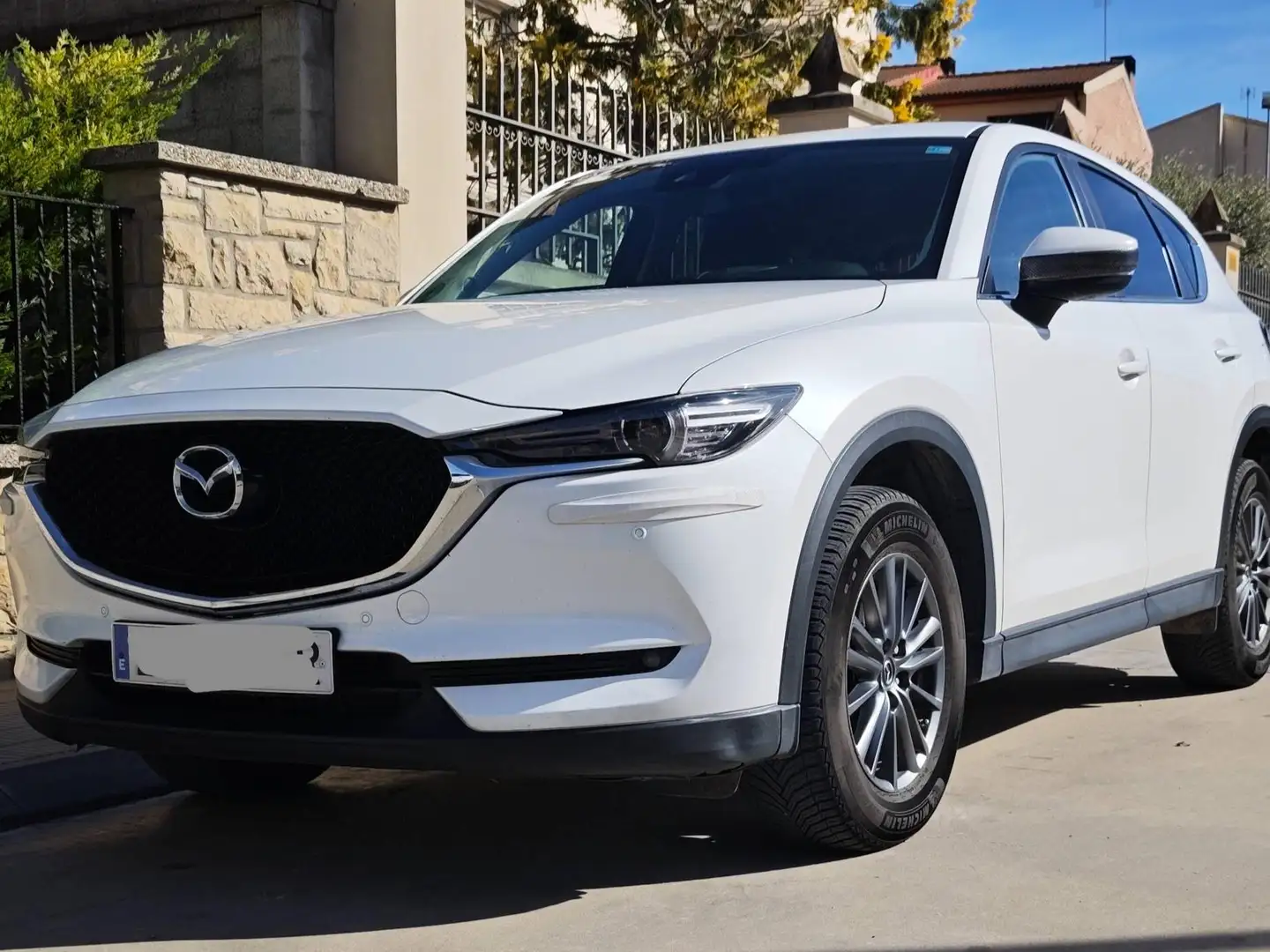 Mazda CX-5 CX-5 2.2 Skyactiv-D Evolution Navi 2WD Aut. 110Kw Blanco - 1