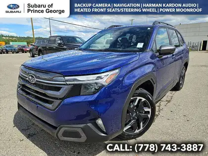 Blue 2026 Subaru Forester SUV / Crossover All-Wheel Drive Automatic