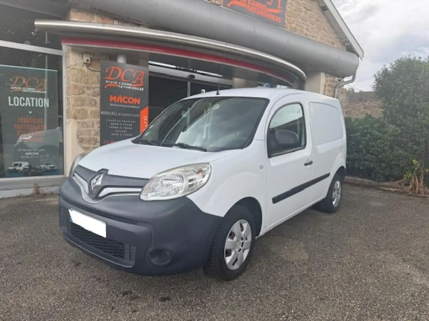 Renault Kangoo L1 1.5 Energy dCi FAP - 90 Euro 6 II FOURGON Confo Blanc - 1