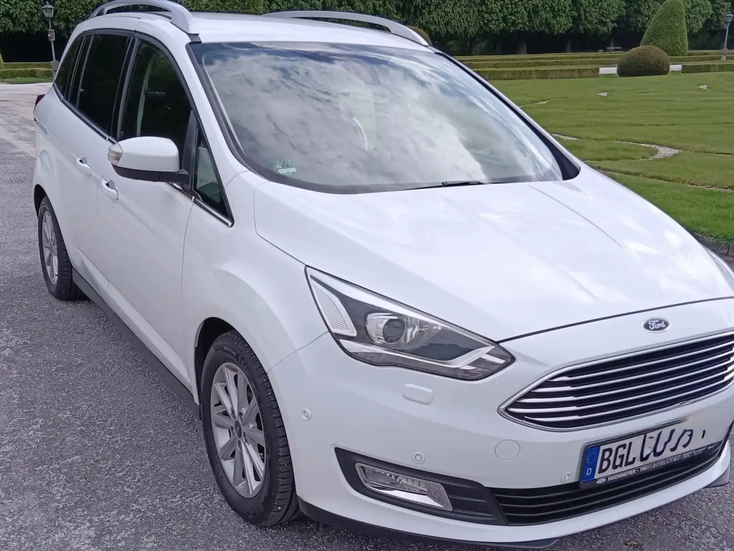 Ford Grand C-Max Grand C-MAX 1.6 EcoBoost Start-Stop-System Titaniu Weiß - 1