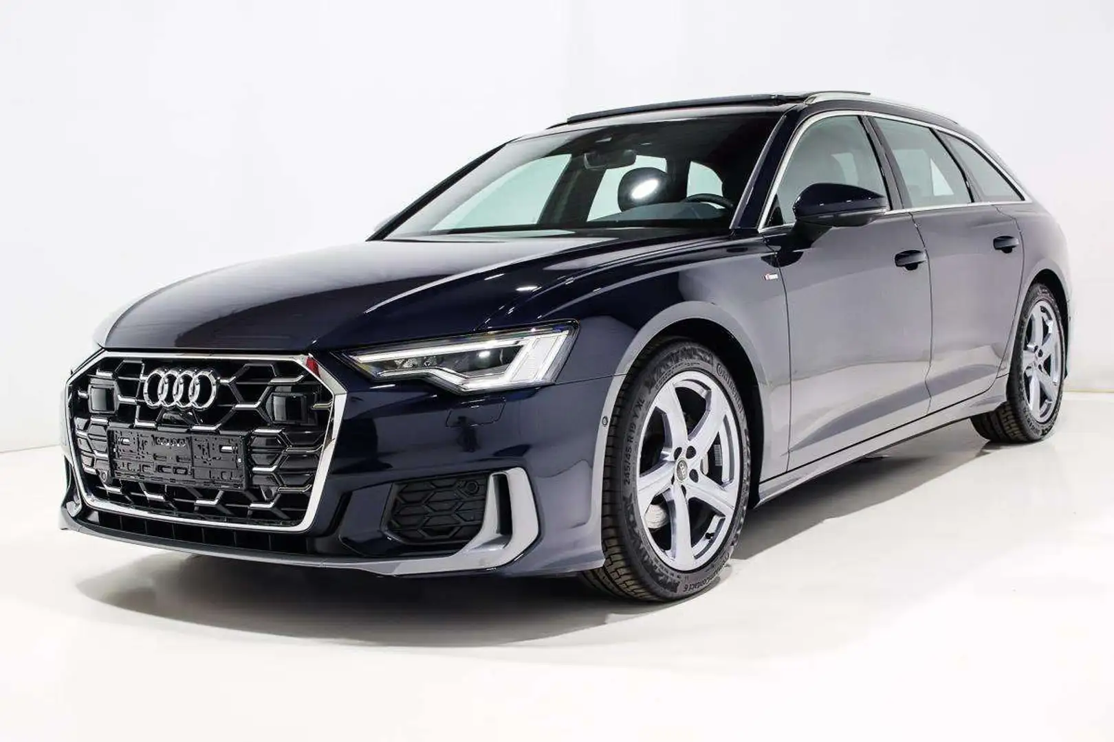 Audi A6 AVANT 40 TDI S-TRONIC S-LINE  TOIT PANO SEMI CUIR Bleu - 2