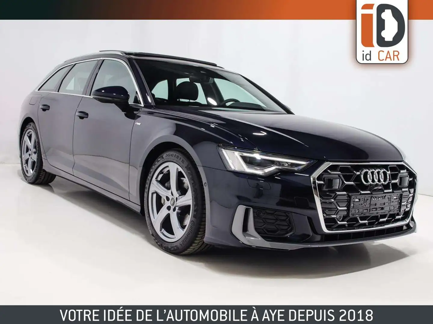 Audi A6 AVANT 40 TDI S-TRONIC S-LINE  TOIT PANO SEMI CUIR Bleu - 1