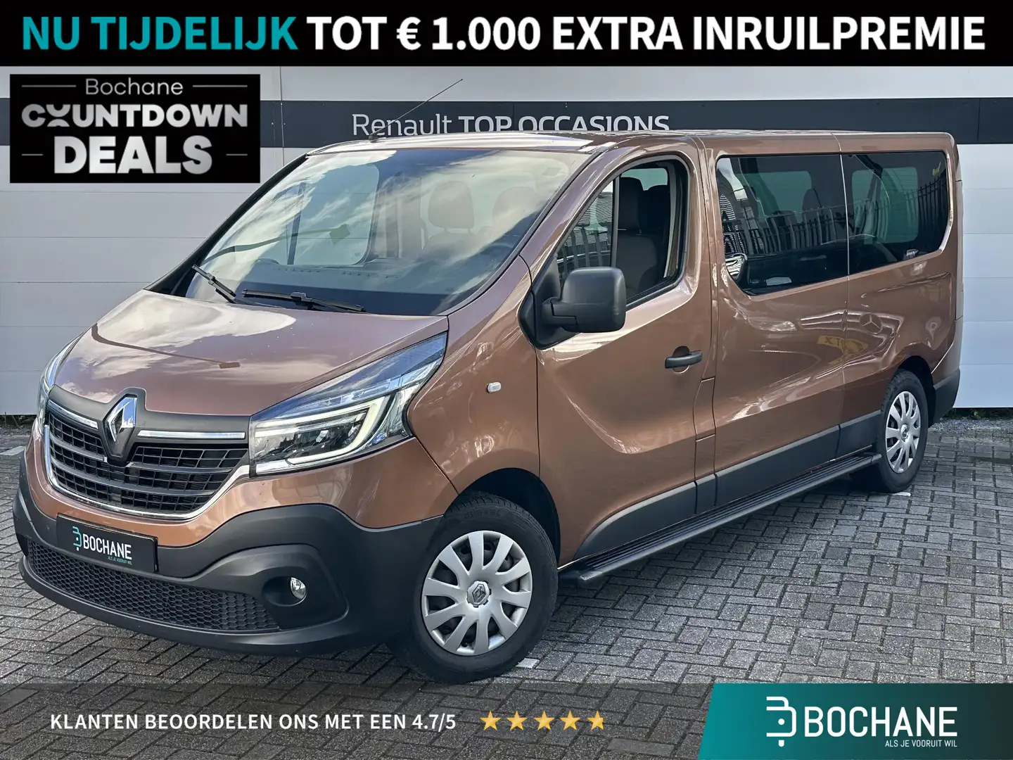 Renault Trafic Passenger 2.0 dCi 120 Grand Zen 9p. | Trekhaak | P Bruin - 1