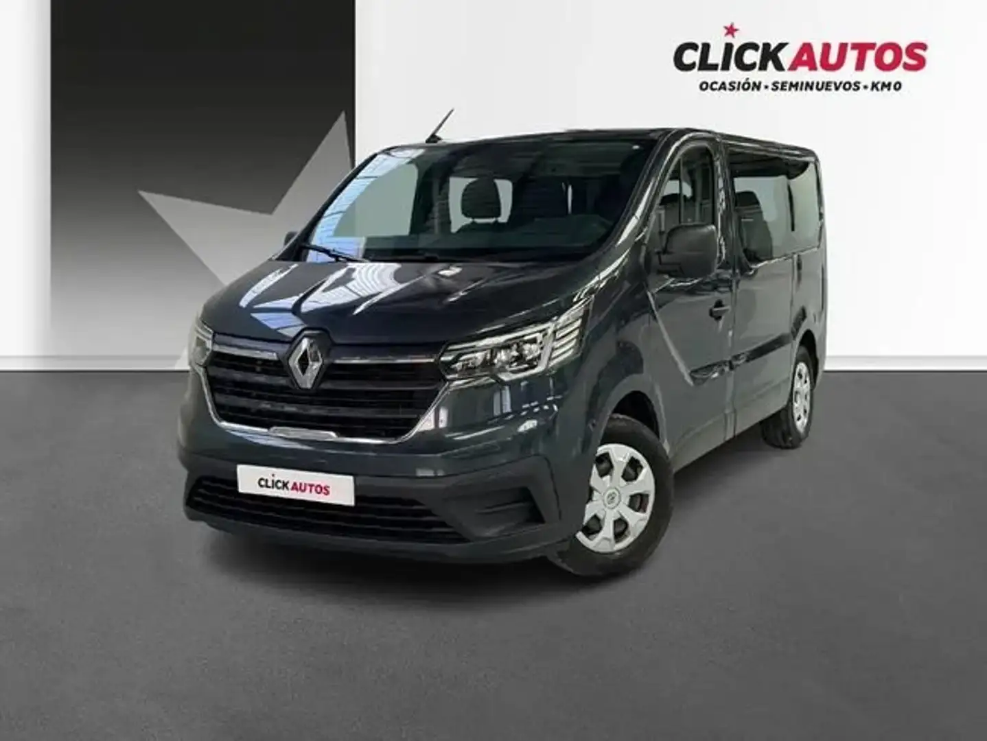 Renault Trafic 2.0 DCI 110CV Authentic Energy Blue 9Plazas Gris - 1