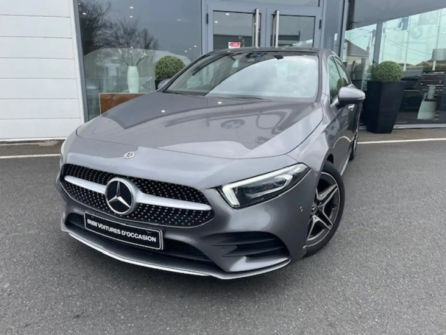 Mercedes-Benz A 200 200 163ch AMG Line 7G-DCT 9cv Gris - 1