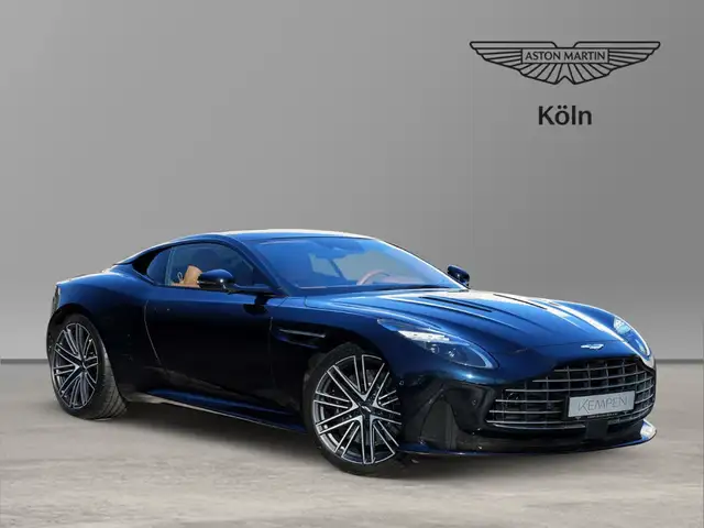 Aston Martin DB12 Ultramarine Black / Oxford Tan