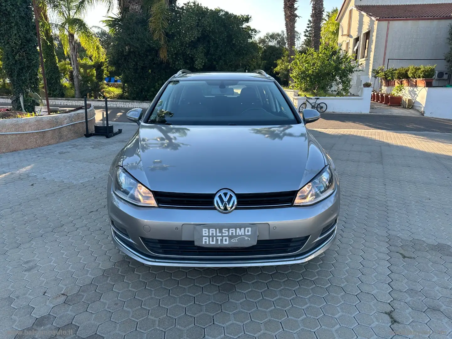 Volkswagen Golf Variant 1.6 BlueTDI 110 DSG Highl. Argent - 2