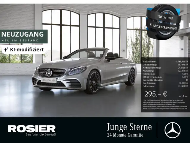 Mercedes-Benz C 200 Cabriolet AMG Sport PLUS NIGHT ACC LED