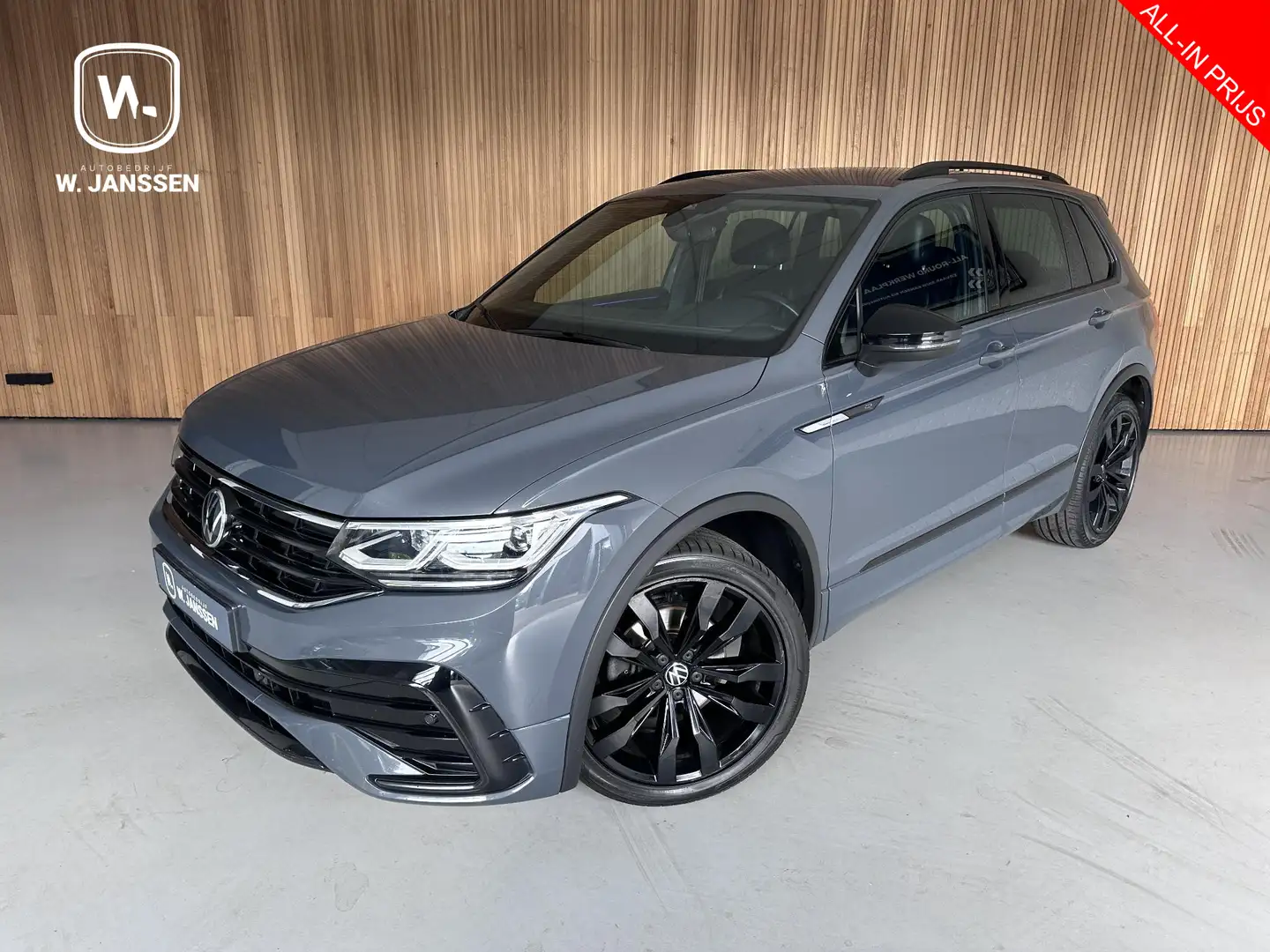 Volkswagen Tiguan 1.5 TSI R-Line Business+ Lederen bekleding | Stoel Grau - 1