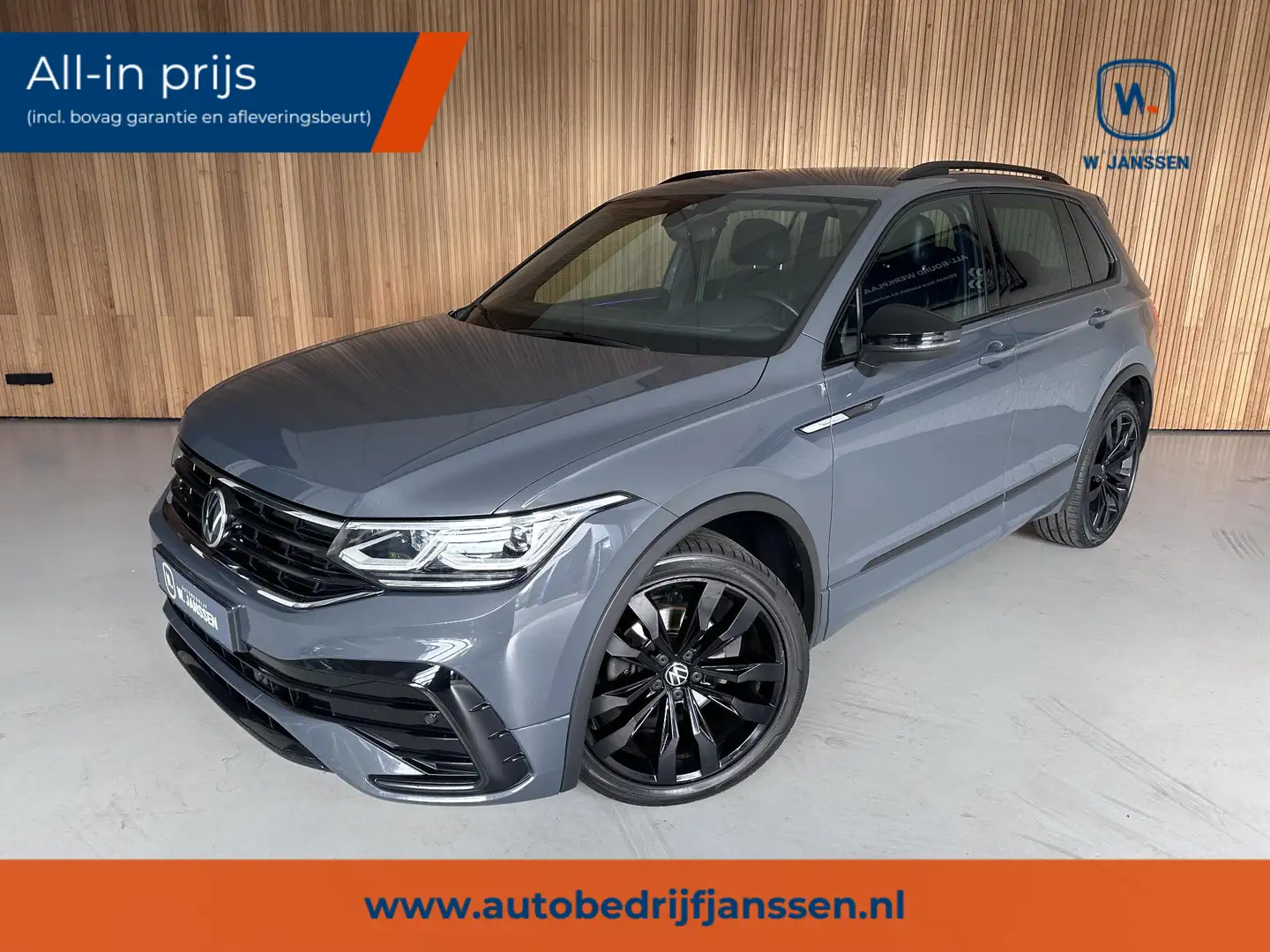 Volkswagen Tiguan 1.5 TSI R-Line Business+ Lederen bekleding | Stoel Gris - 1