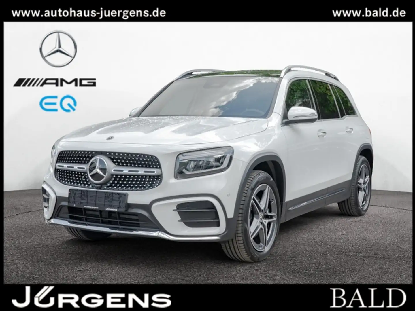 Mercedes-Benz GLB 200 d AMG-Sport/LED/Cam/Pano/AHK/Totw/19' Blanc - 1