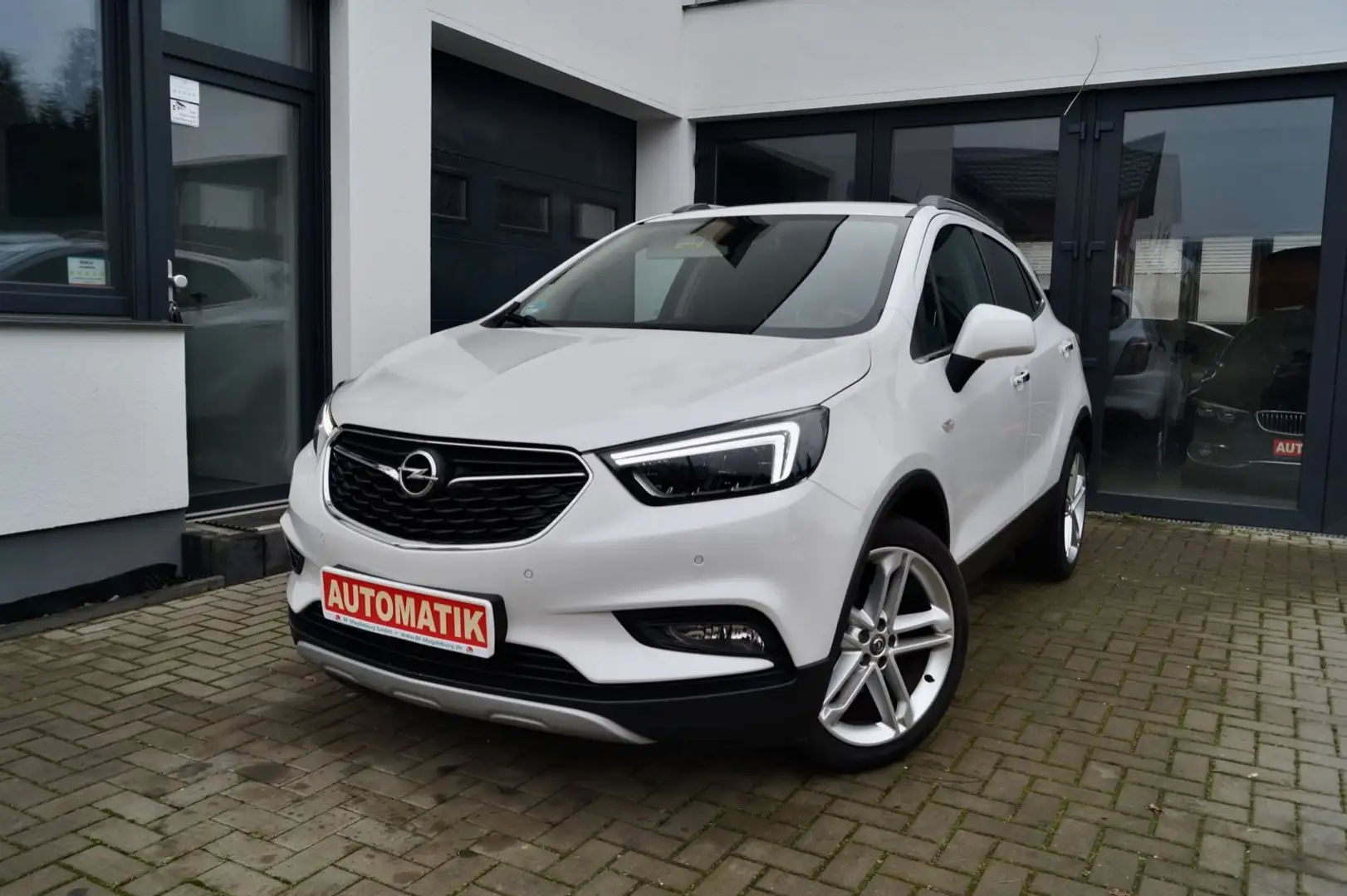 Opel Mokka X Innovation-LED-LENKRADHZG-TEILLEDER- Weiß - 1