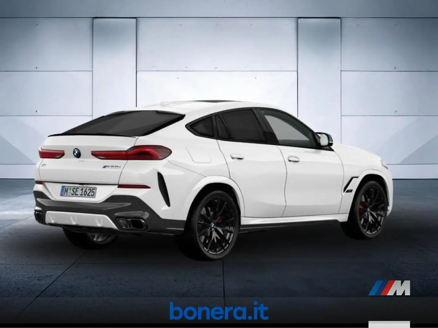 BMW X6 M 60i auto Bianco - 2