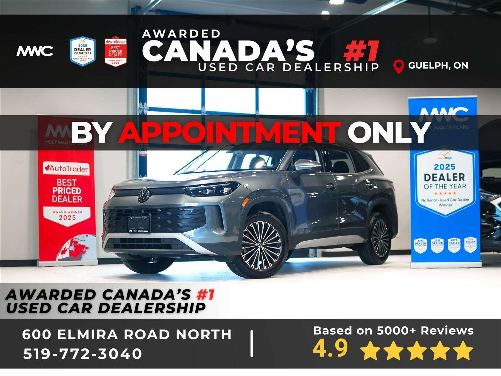 2026 Volkswagen Tiguan COMFORTLINE | AWD | LEATHER | NO ACCIDENTS