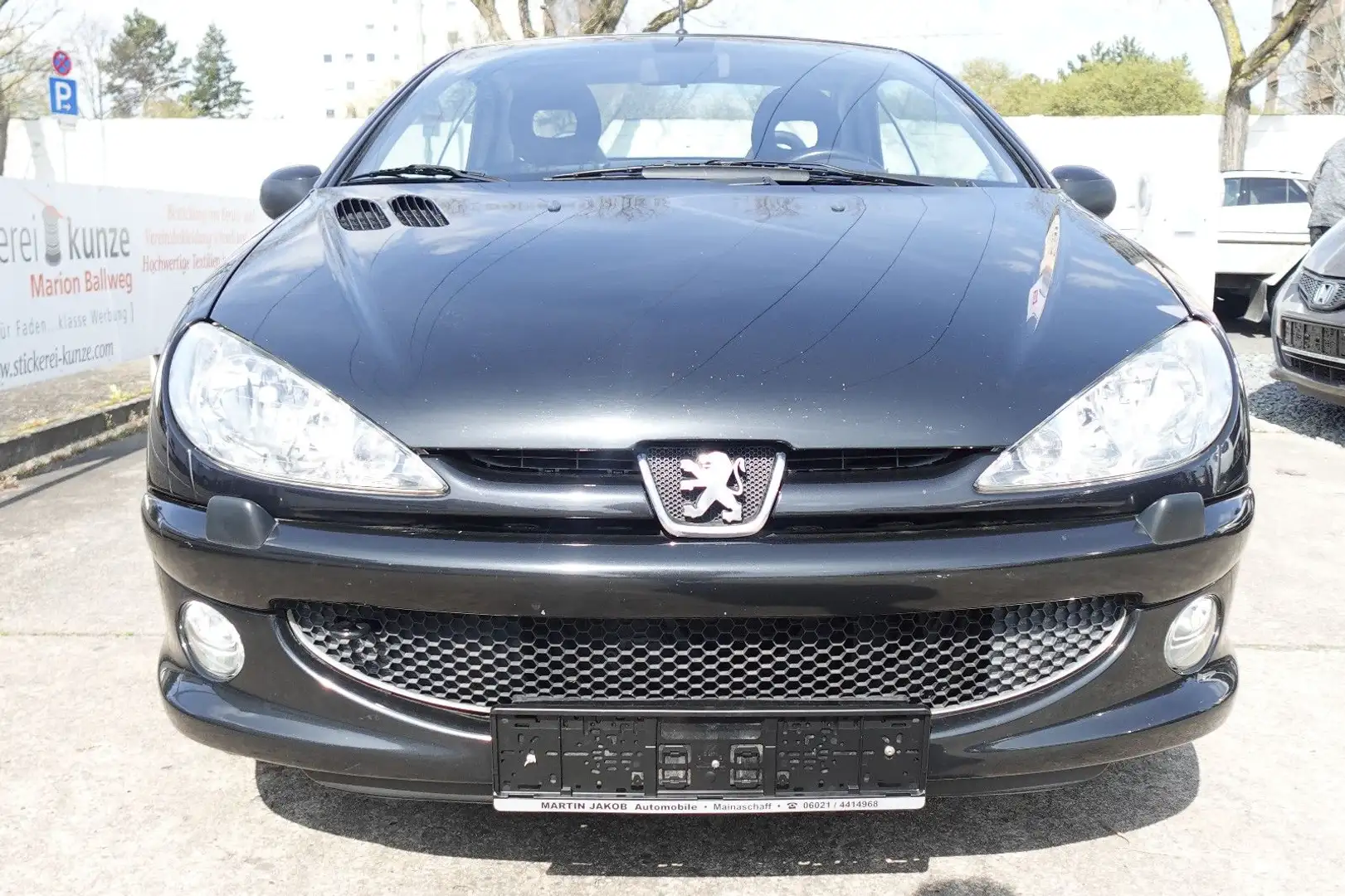 Peugeot 206 CC 1+SR+WR+KLIMA+SITZHEIZUNG+BC+ Zwart - 2
