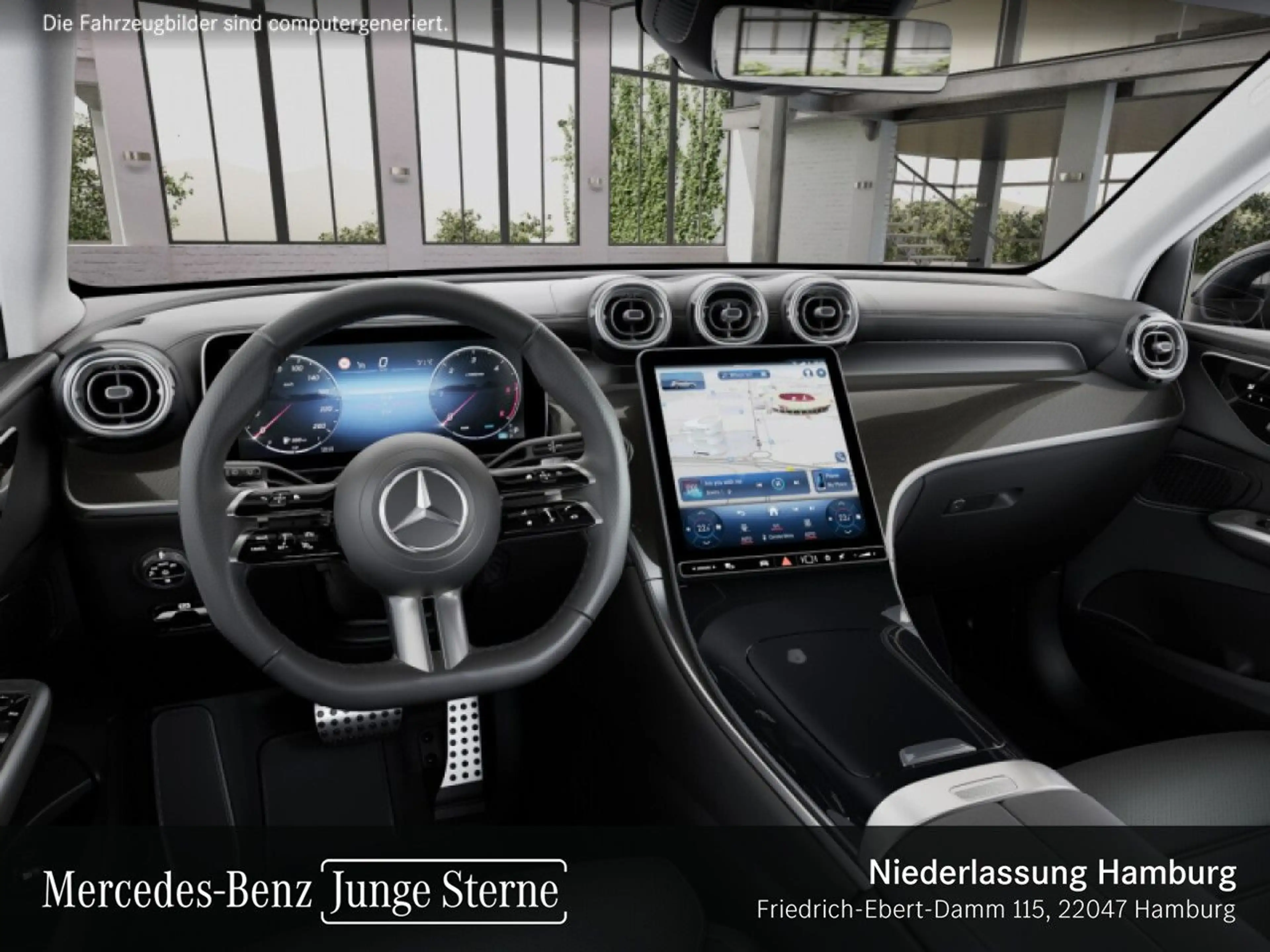 Mercedes-Benz GLC 300 d 4M AMG+PANO+360+AHK+SITZKLIMA+KEYLESS+9G — photo 9