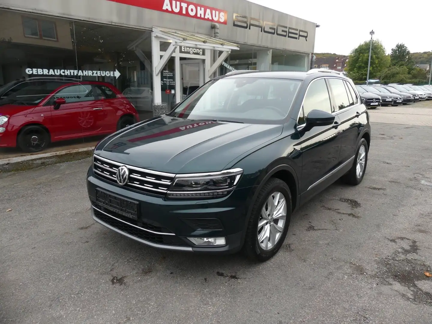 Volkswagen Tiguan Highline BMT/Start-Stopp 4Motion DSG Grün - 2