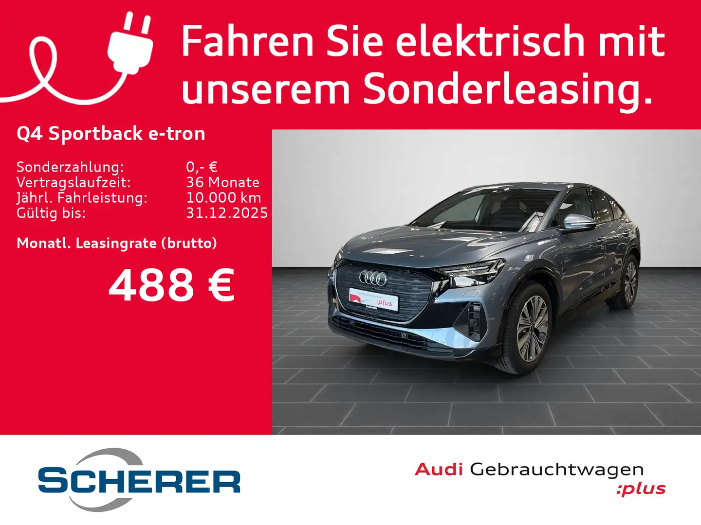 Audi Q4 e-tron 35 e-tron 125 kW Blau - 1