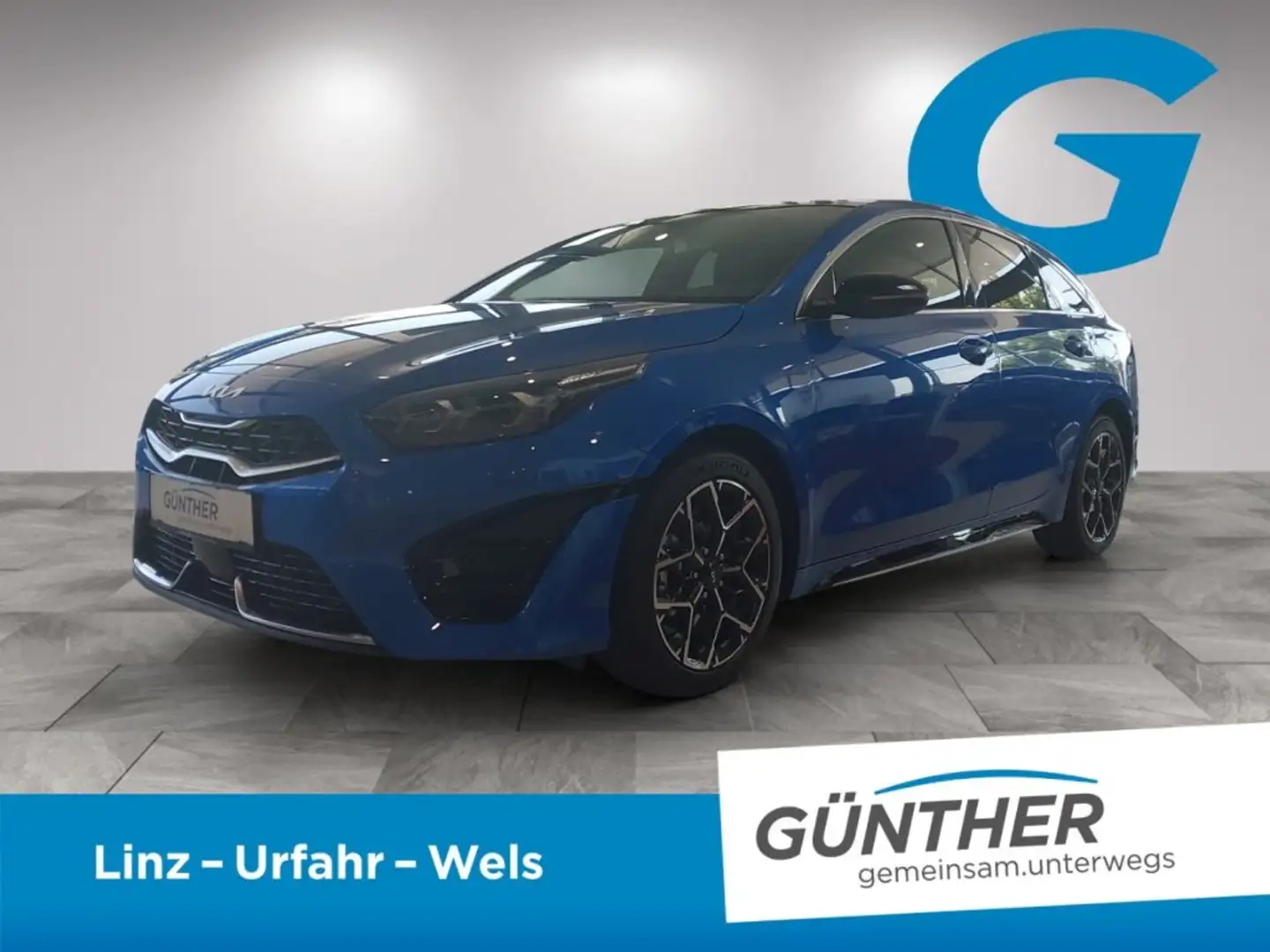 Kia ProCeed / pro_cee'd PROCEED GT-LINE UVO 1.5 TGDI 48V DCT7 14 Blau - 1