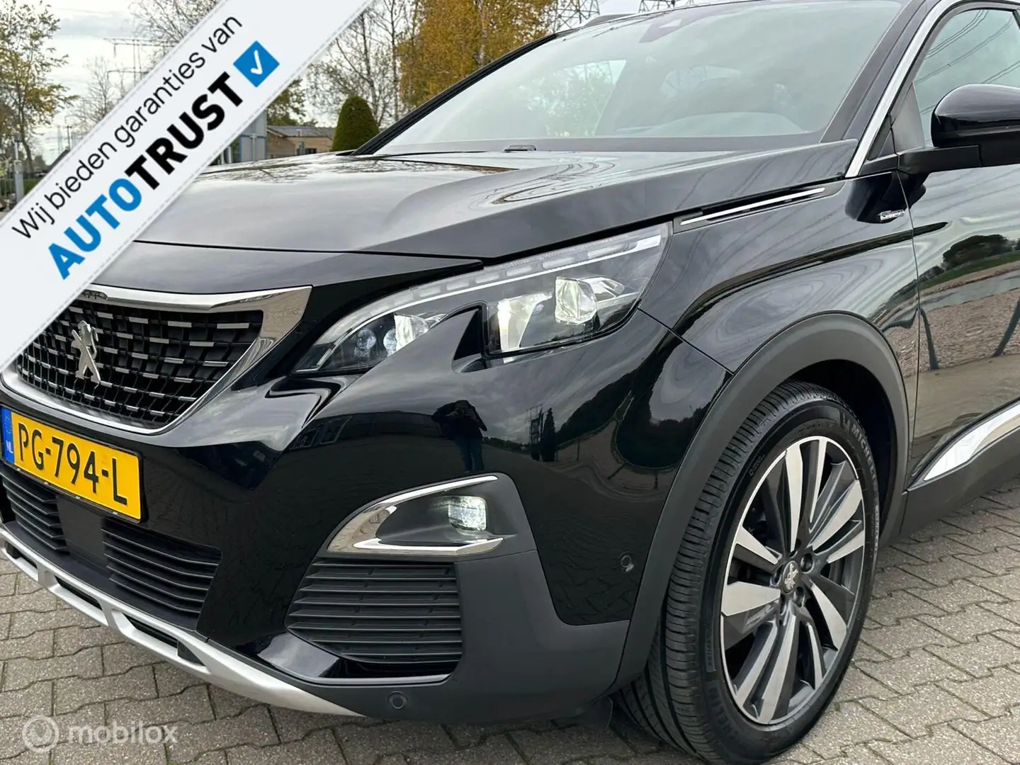 Peugeot 3008 1.2 PureTech GT Line/1EiG/NAP/LINE ASSIST/360 CAM/ Zwart - 2