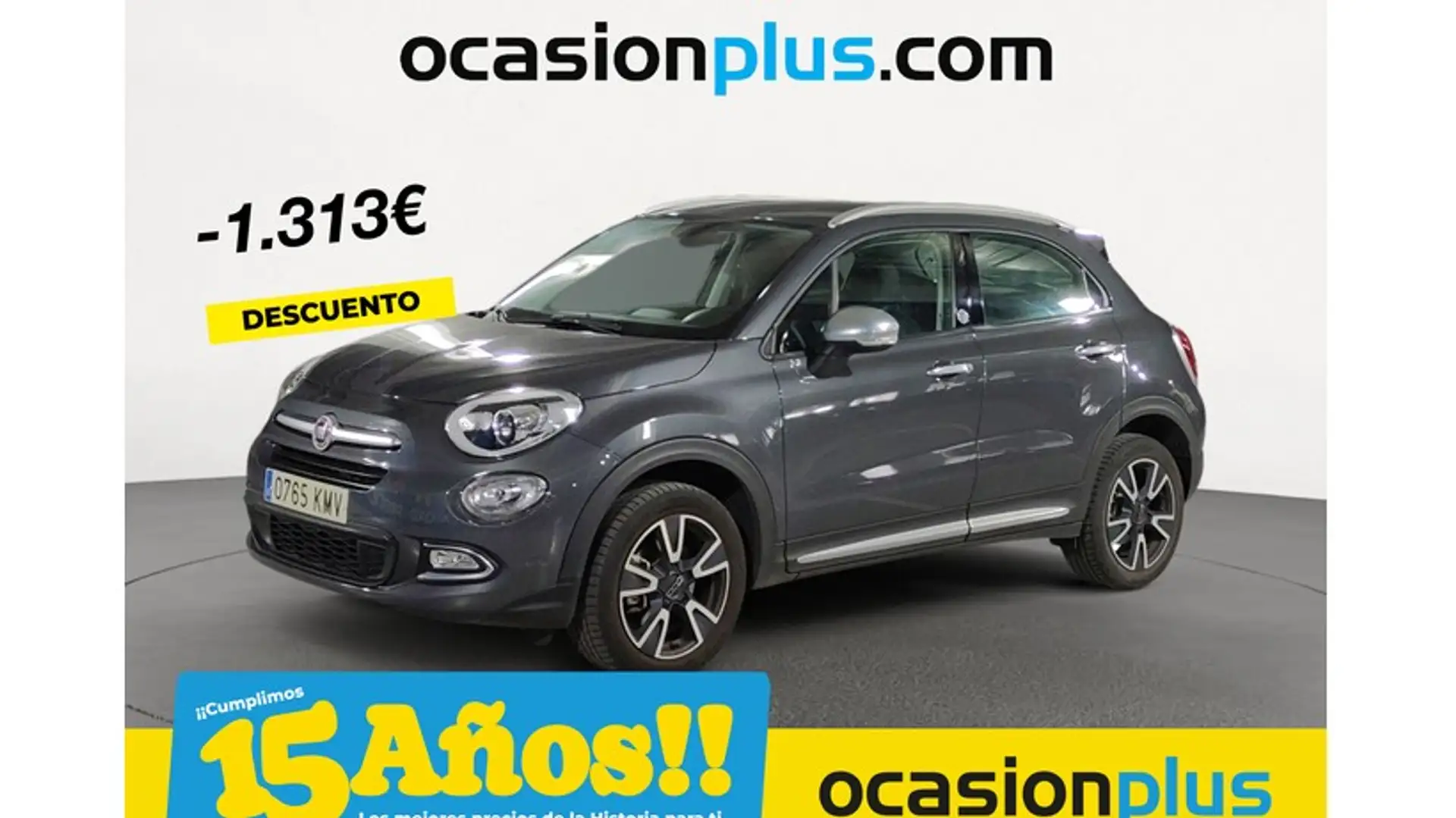 Fiat 500X 1.6 E-Torq Mirror 4x2 81kW Gris - 1