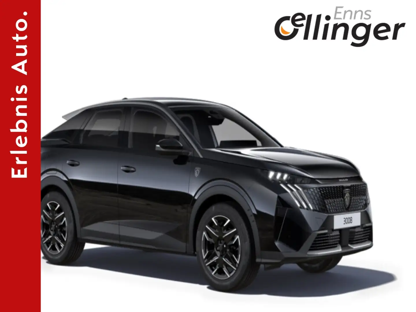 Peugeot 3008 GT Schwarz - 1