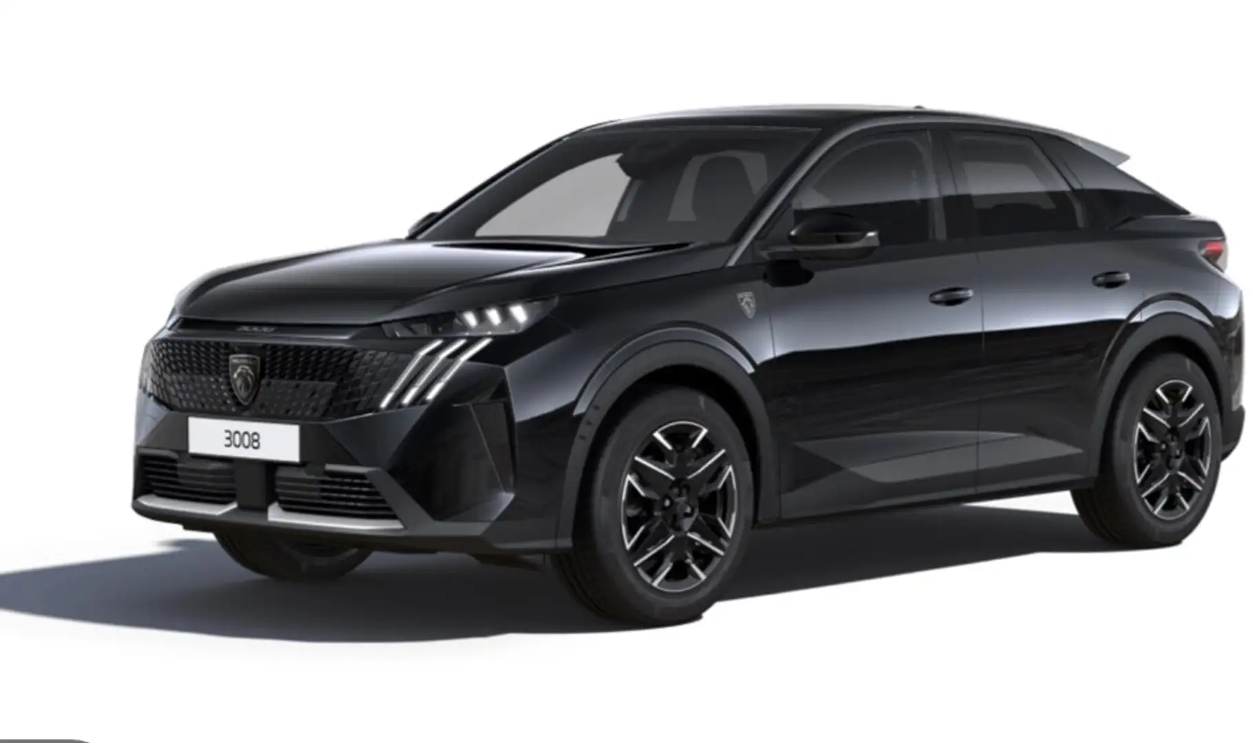 Peugeot 3008 GT Schwarz - 2