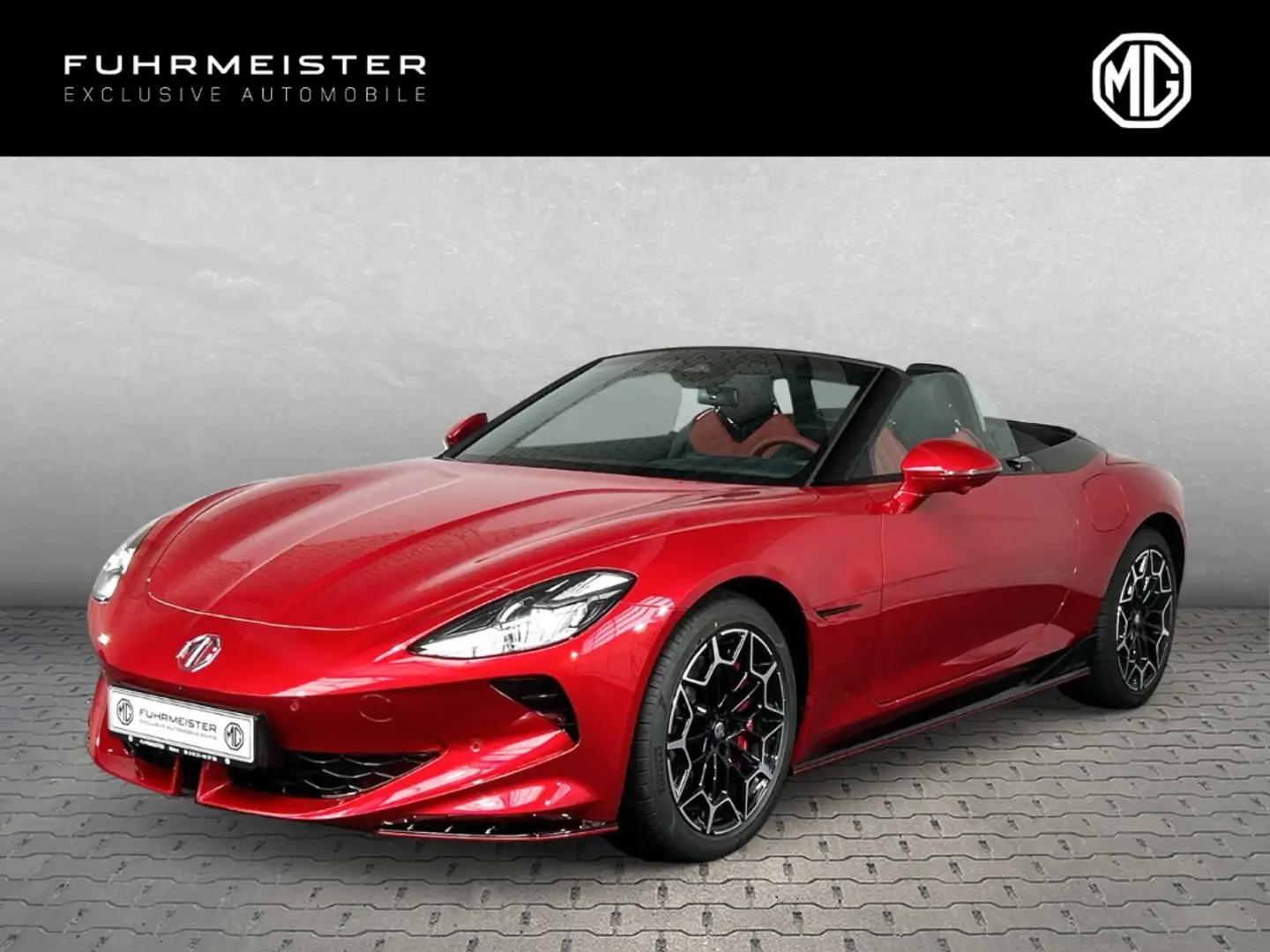 MG Cyberster Single Motor RWD Softtop Launch Control, 360* Kame Rosso - 1