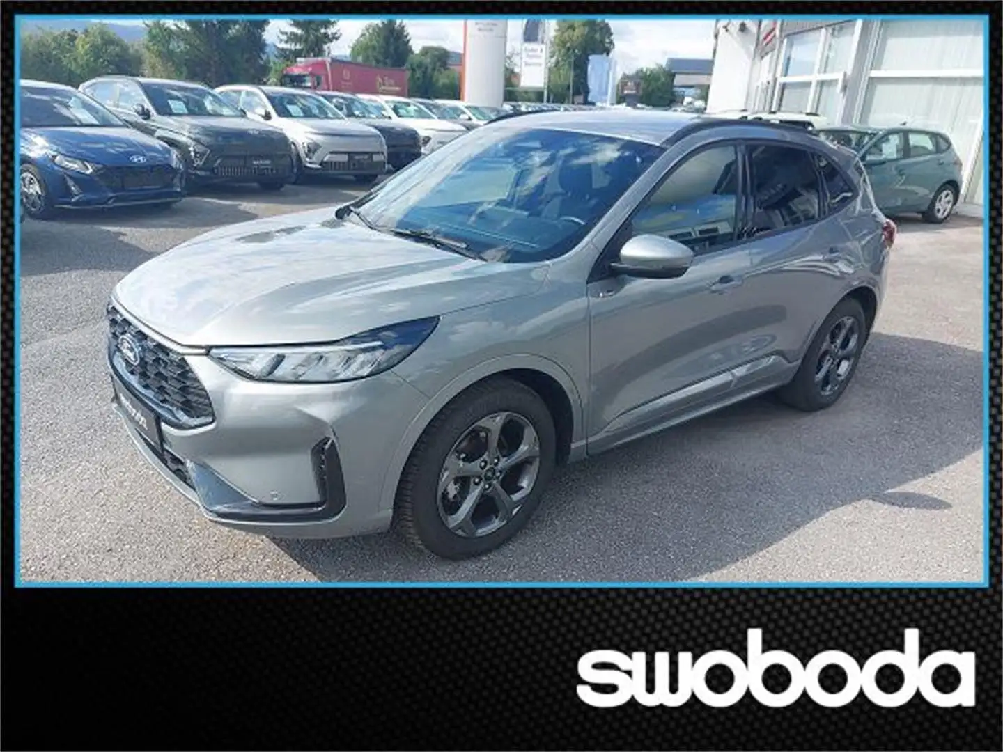 Ford Kuga 2,5 Duratec FHEV ST-Line Silber - 1