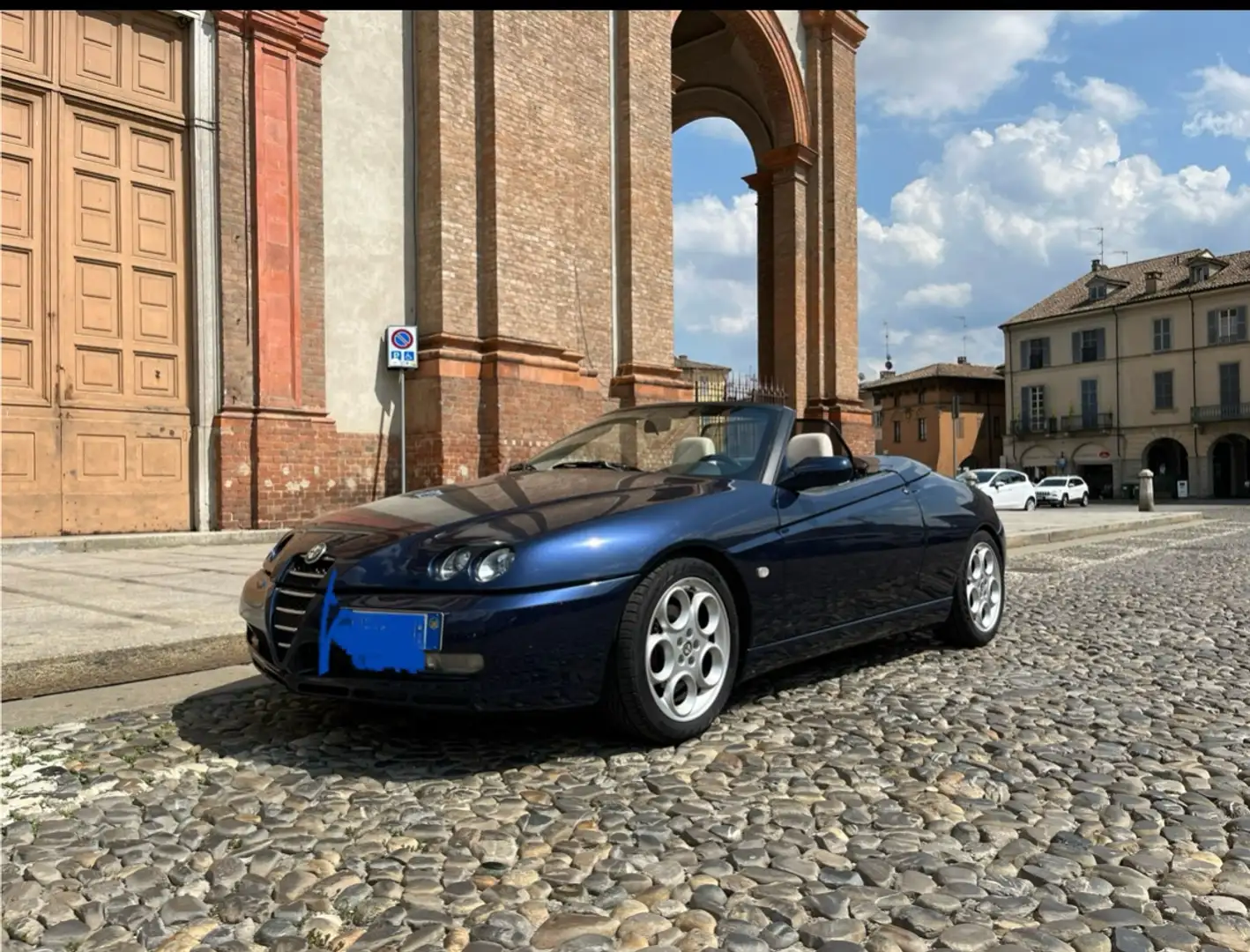 Alfa Romeo Spider Spider 2.0 ts 16v capote elettrica Bleu - 1