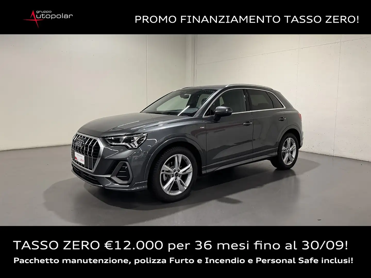Audi Q3 35 TDI S-TRONIC S LINE EDITION Gris - 1