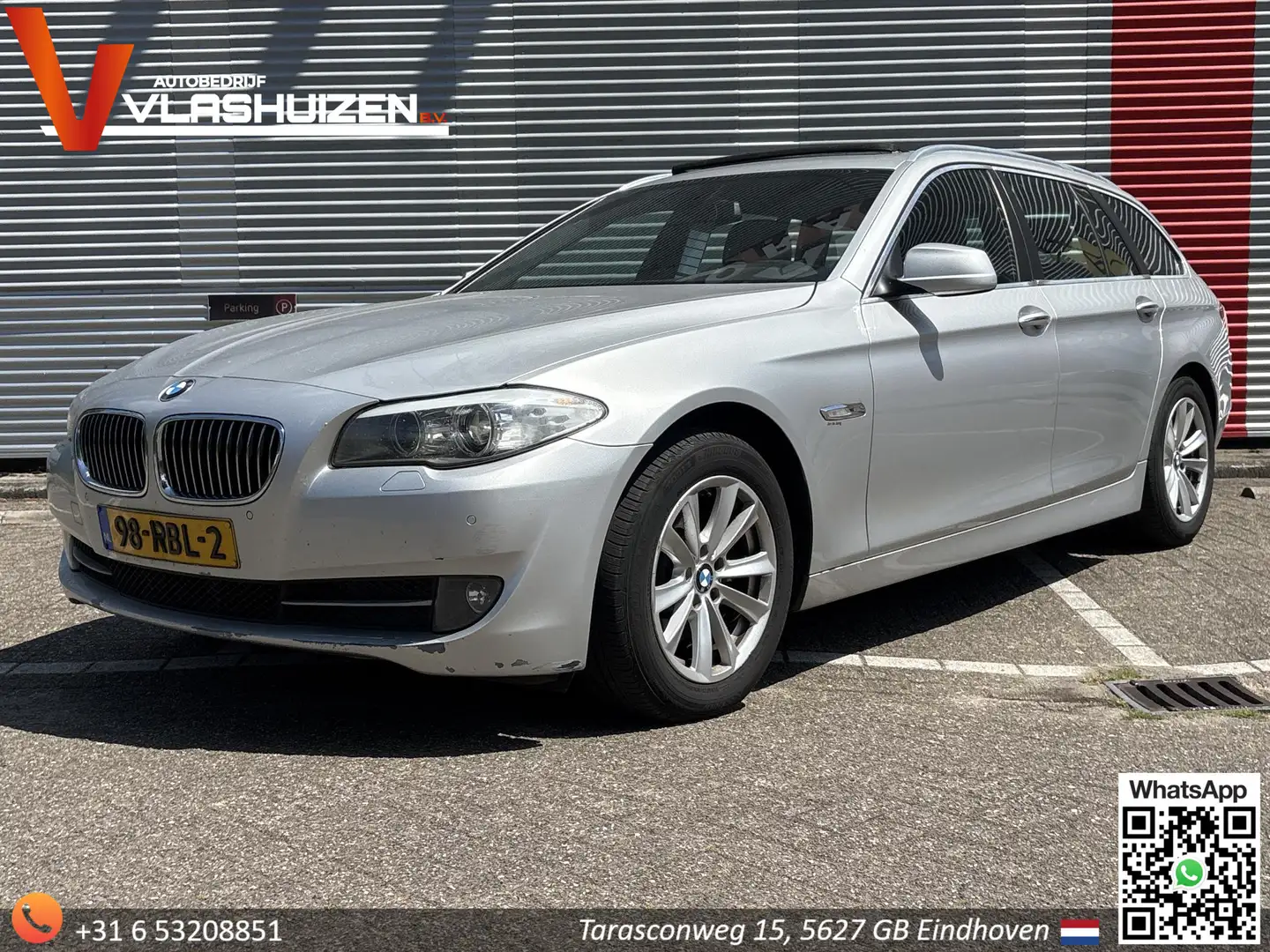BMW 520 5-serie Touring 520d High Executive Automaat | Pan Grijs - 1