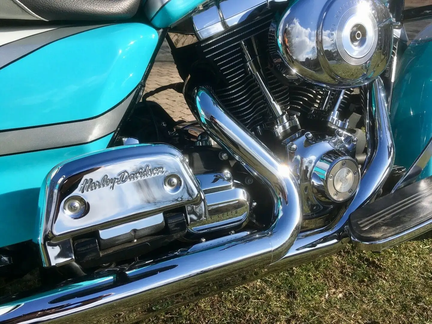 Harley-Davidson Electra Glide Blu/Azzurro - 1
